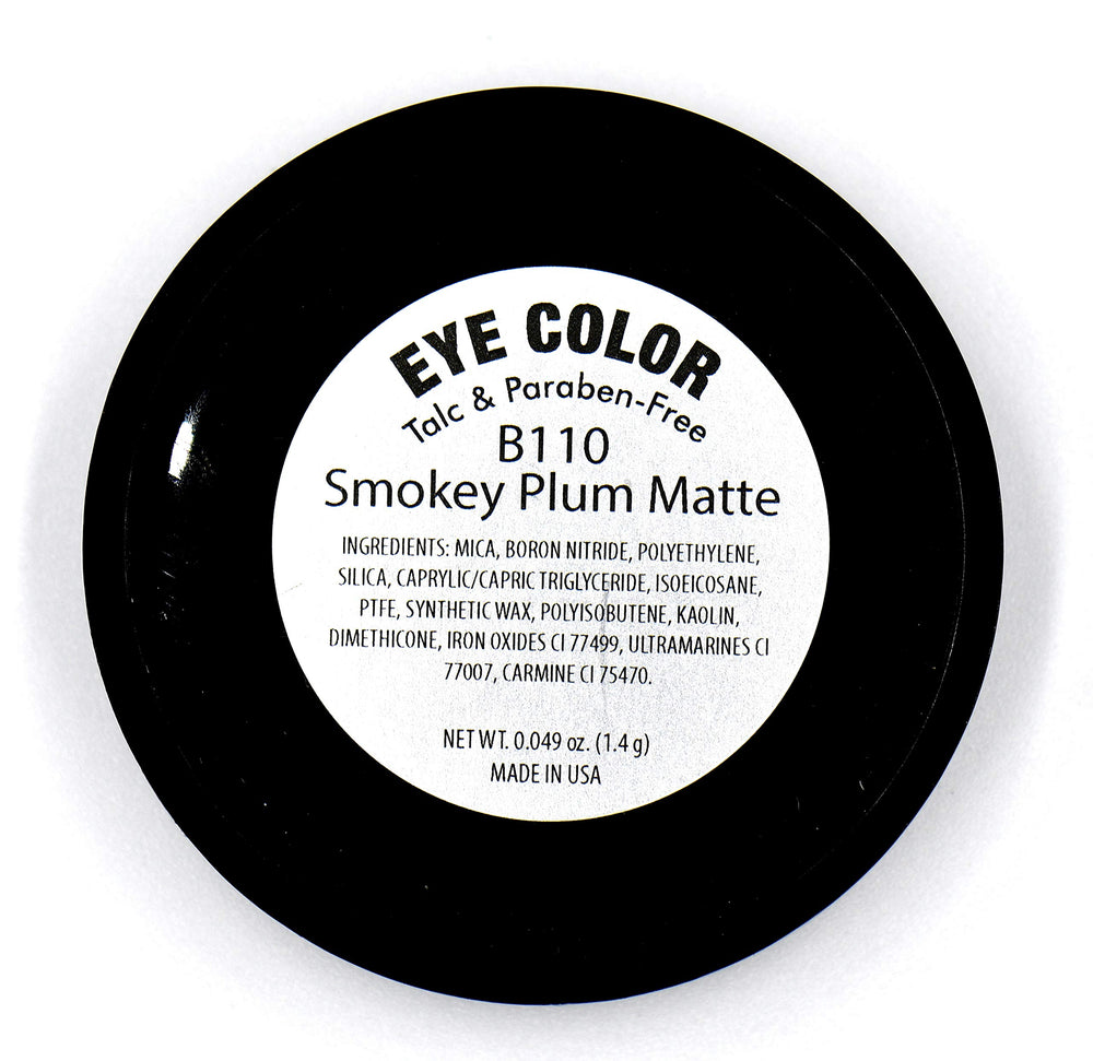 Pure Ziva Smokey Plum close-up texture emphasizes velvety matte finish