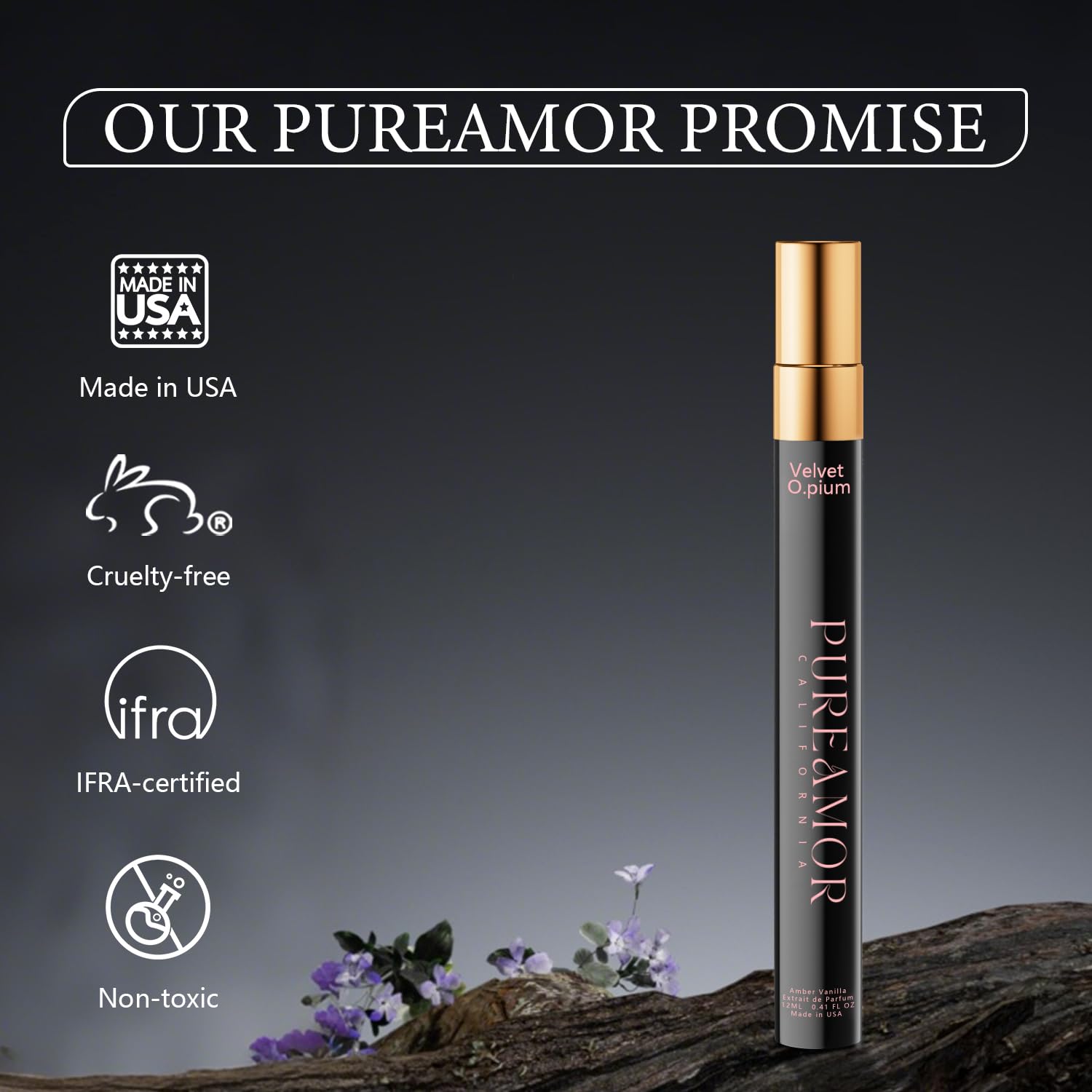 PUREAMOR amber-vanilla gift box showcases premium gifting potential