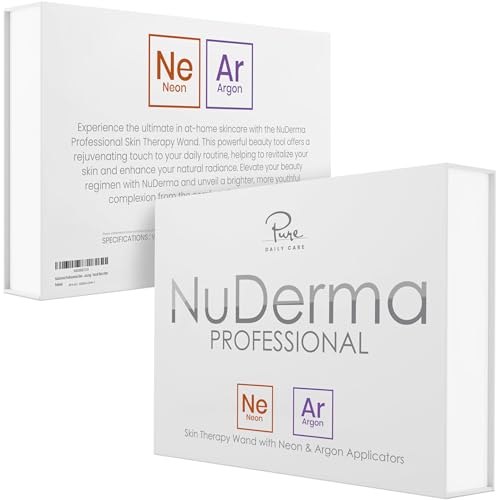 Pure Daily Care NuDerma Pro Argon rod wand with tungsten for broad surfaces