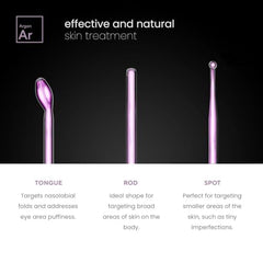 Pure Daily Care NuDerma Pro neon Y-shape wand for precise spot therapies