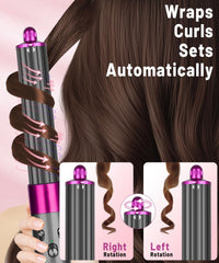 PUREGUST 40mm barrel loose waves creates relaxed, voluminous curls and soft texture.