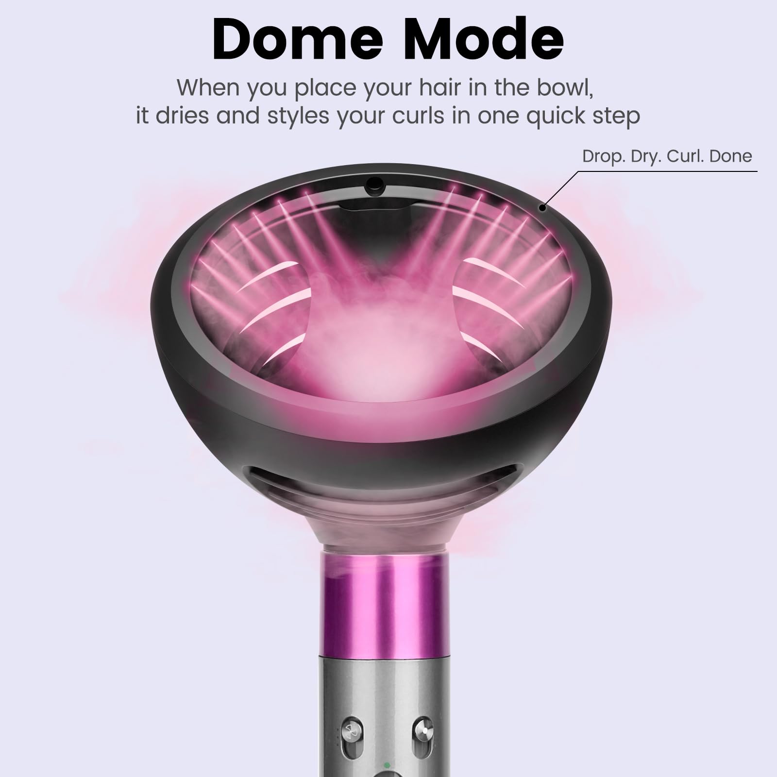 PureGUST Diffuse mode image shows added texture and volume for fuller hairstyles.