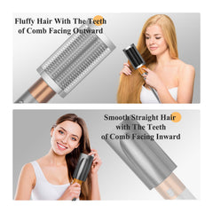 PUREGUST firm bristles deliver steady contact for frizz reduction and control.