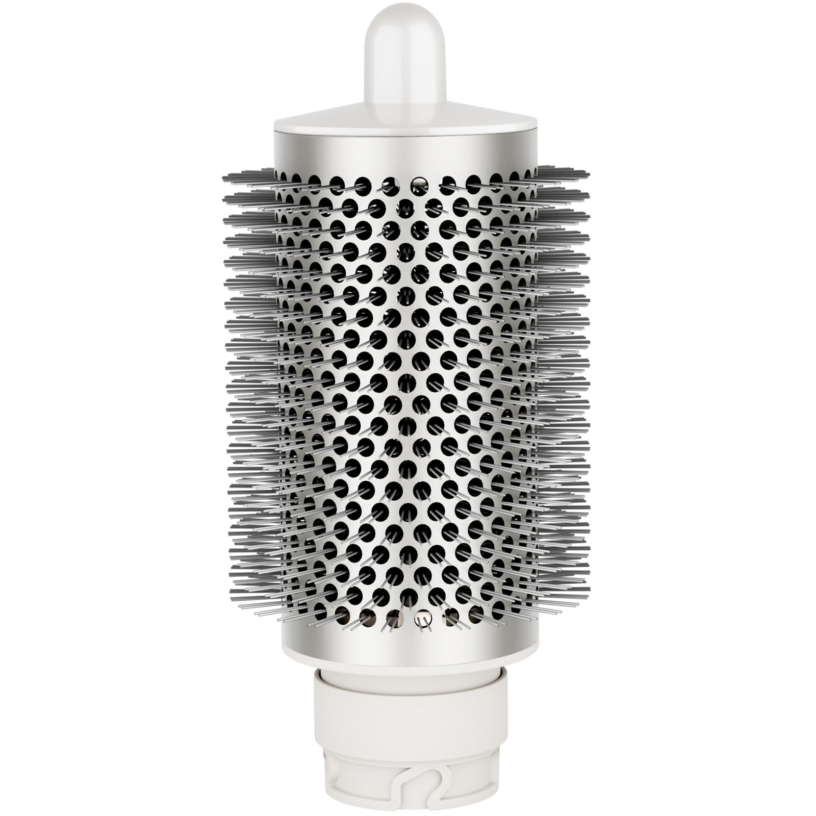 PureGUST round brush attachment closeup bristles enabling gentle volumizing styling