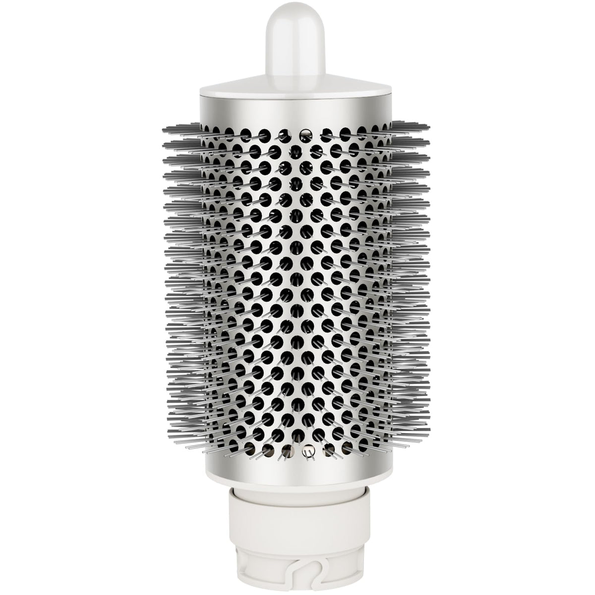 PureGUST round brush attachment closeup bristles enabling gentle volumizing styling