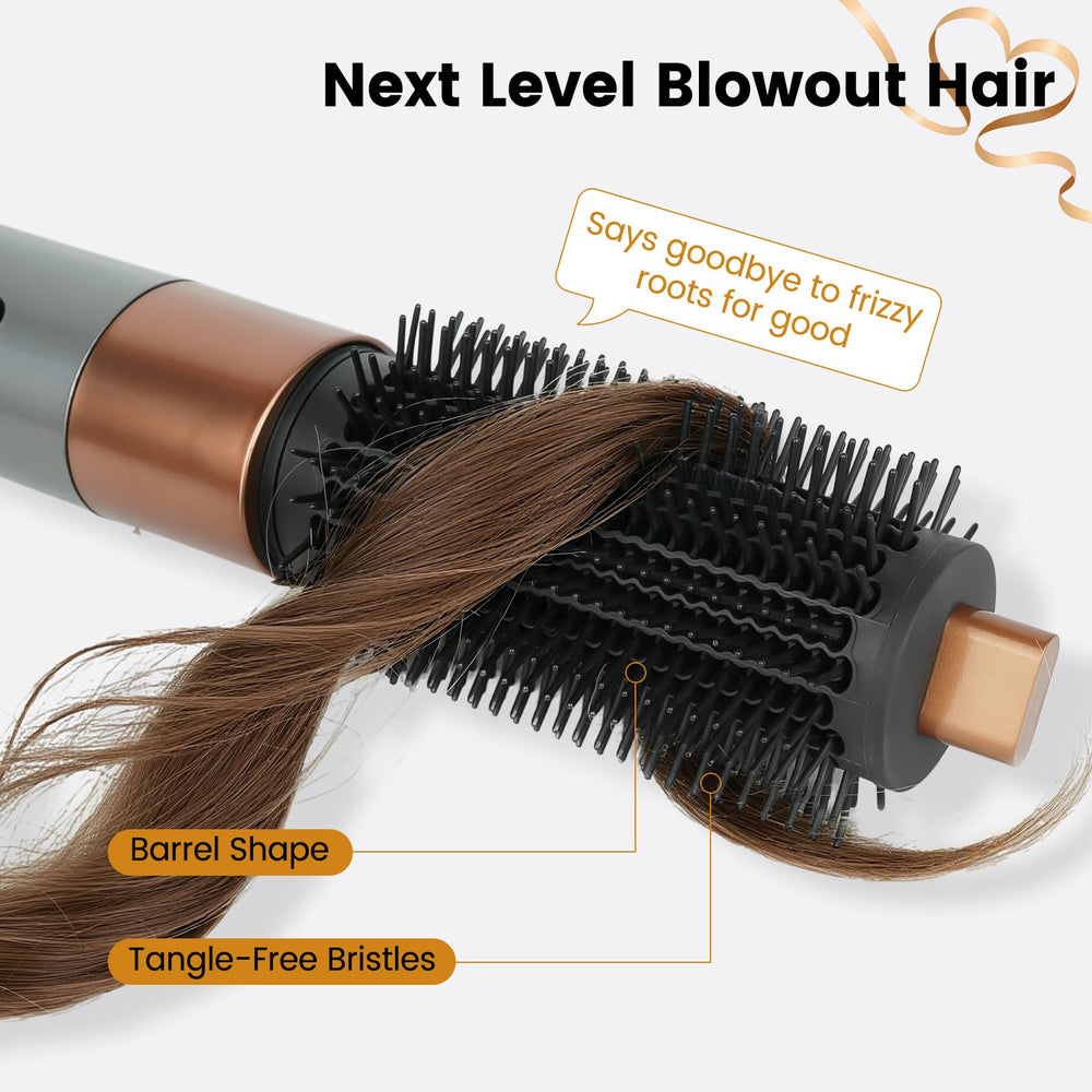 PUREGUST tangle-resistant design withstands daily styling without bristles shedding.