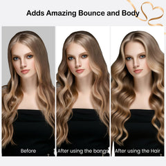 PUREGUST volumizing brush in action delivering root lift.