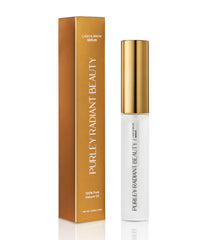 Purely Radiant Serum para pestañas: botella lista para uso diario y fortalecimiento de pestañas