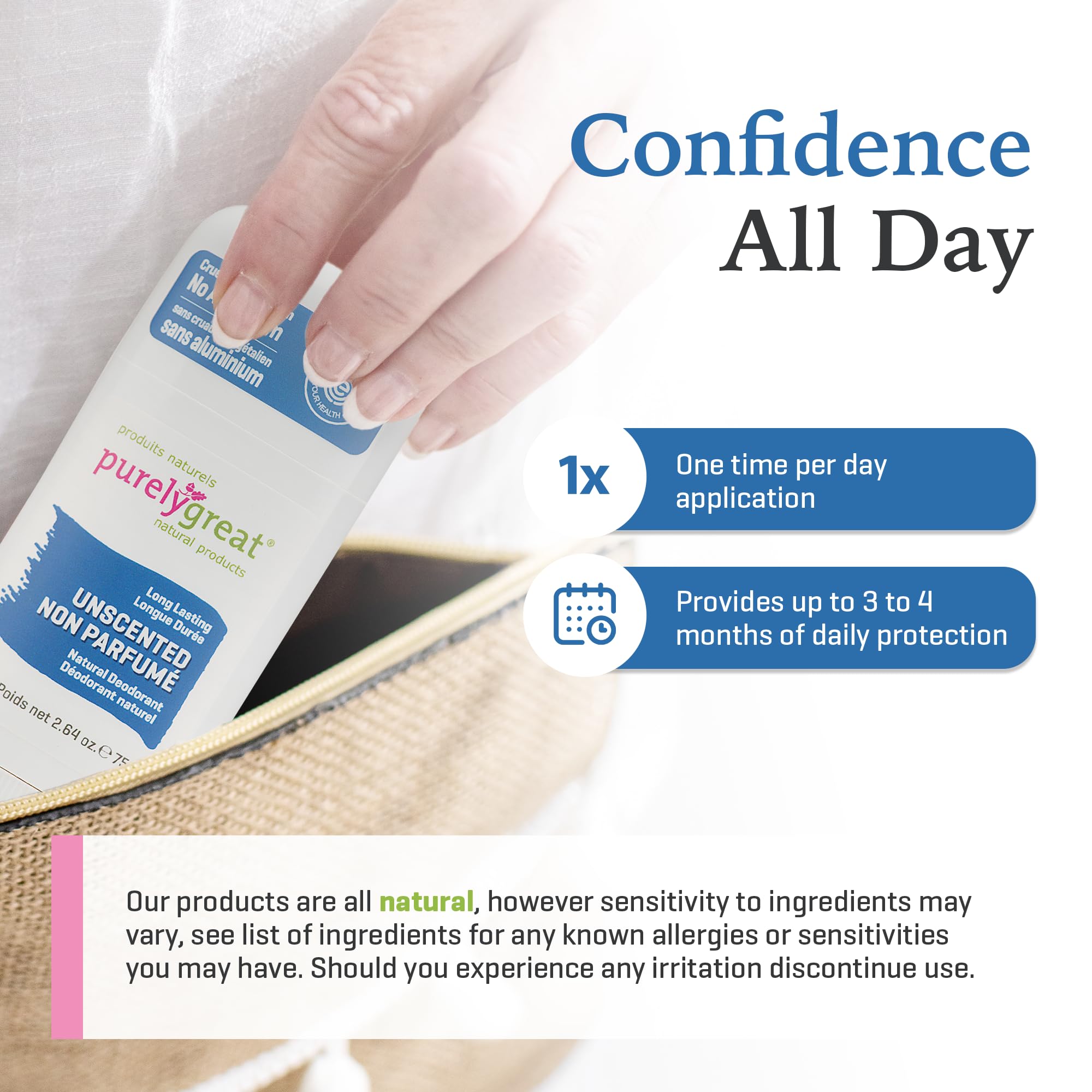 Purelygreat vegan-friendly ingredients visual highlighting clean plant-based formula.