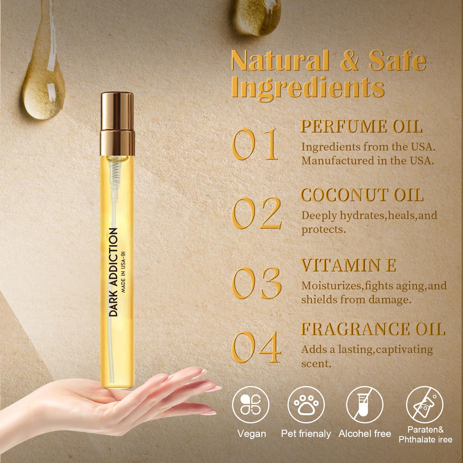 PUREU travel-size spray 12ml ideal for on-the-go scent and mood enhancement.