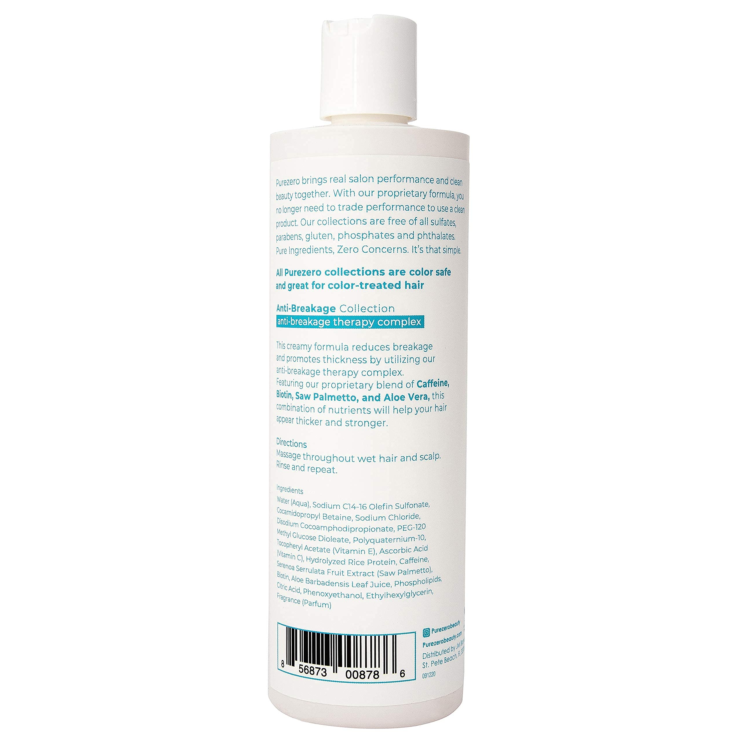 Purezero foam lather close-up demonstrates rich cleansing experience