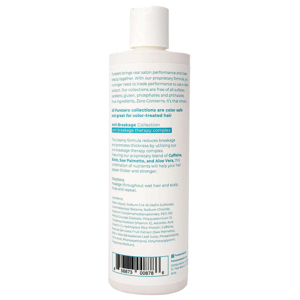 Purezero foam lather close-up demonstrates rich cleansing experience