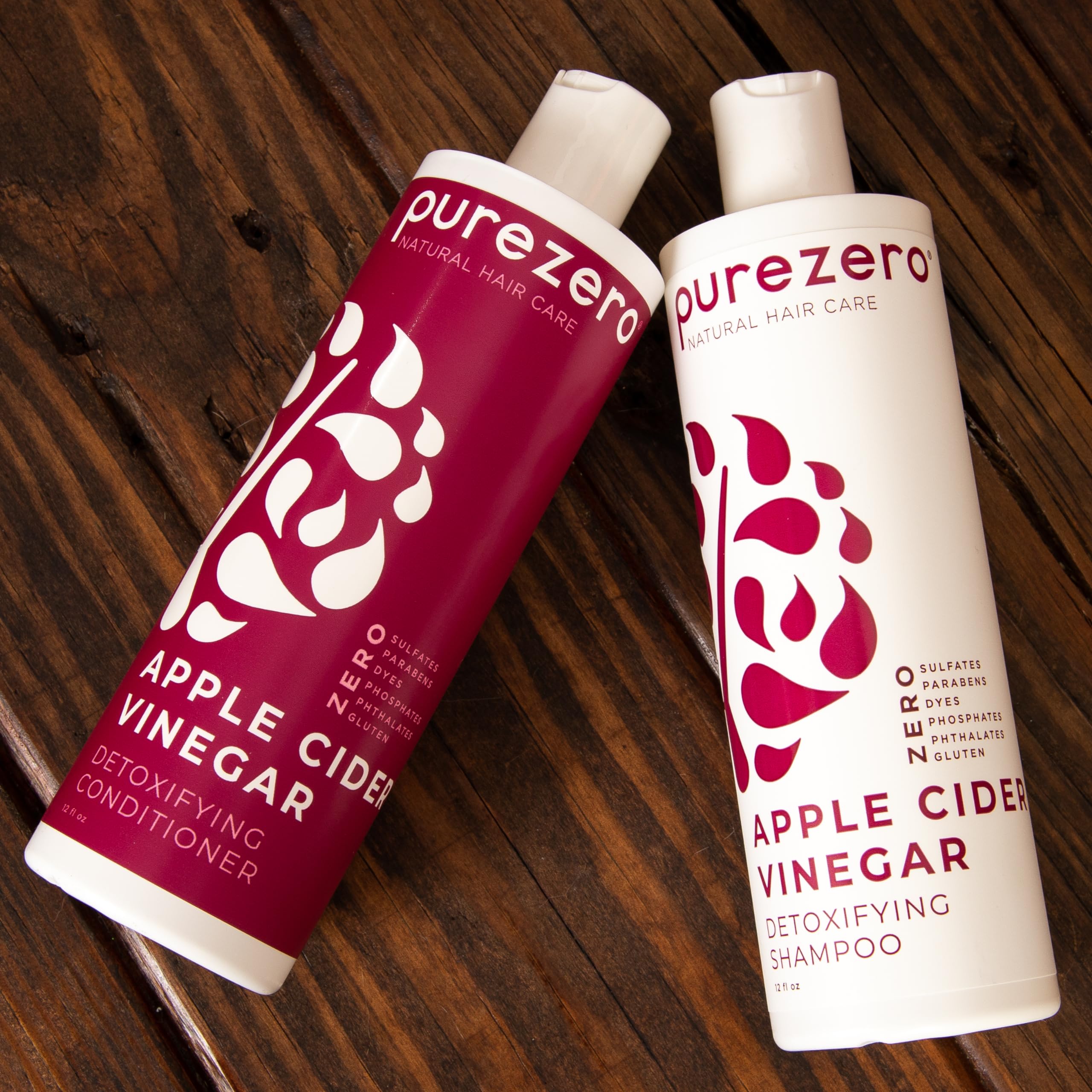 Purezero full-set display demonstrates detox and hydration options.