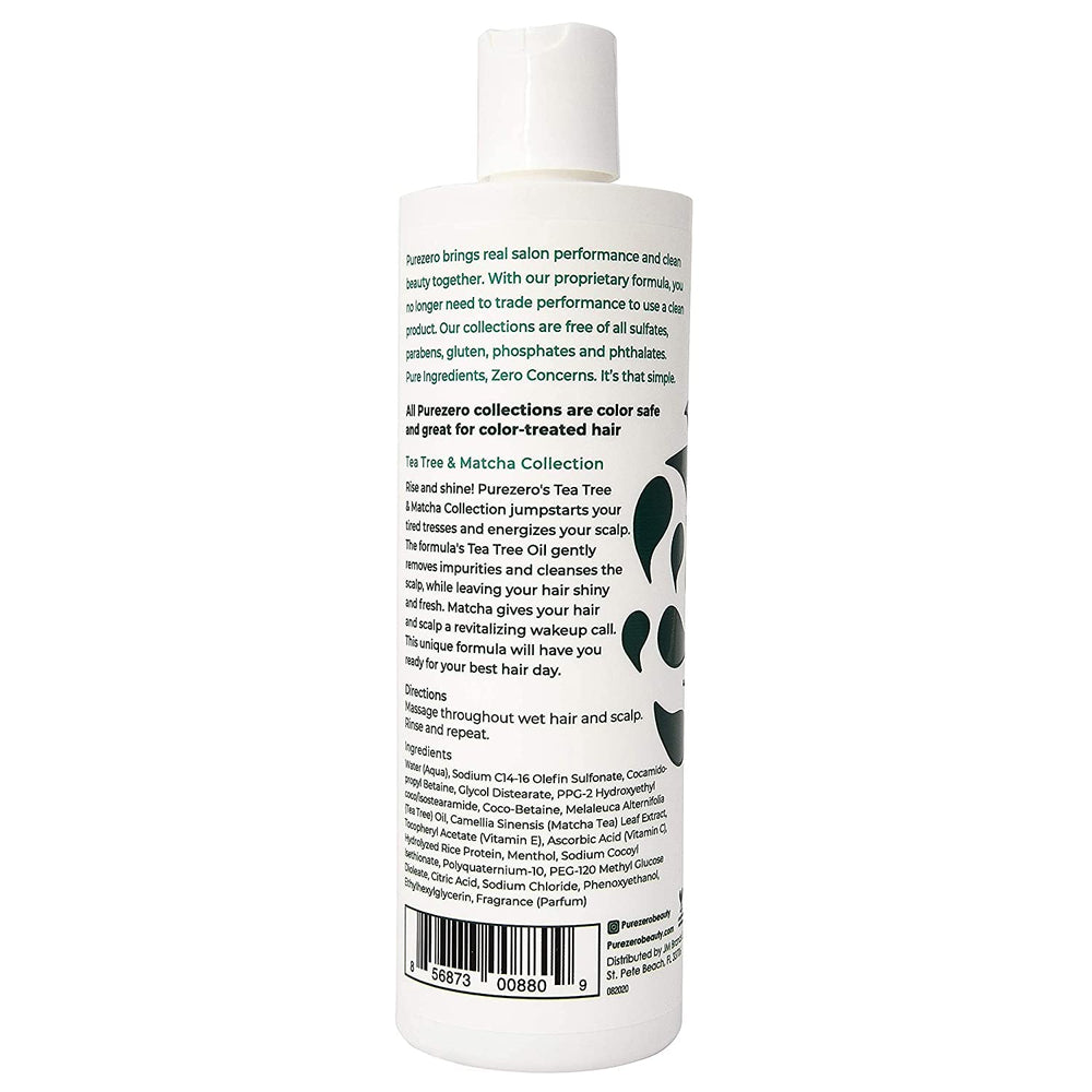 Purezero packaging highlights salon-inspired performance for daily refresh.