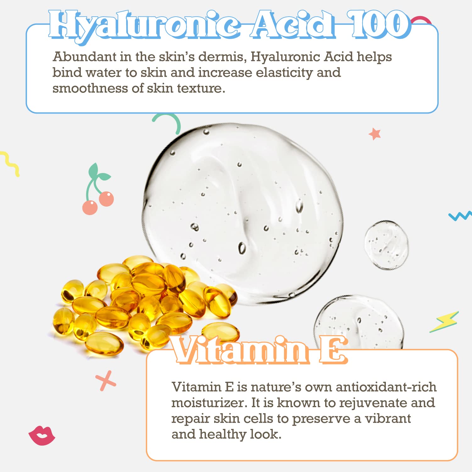 Purifect CEO of H2O serum texture closeup emphasizes non-greasy feel.