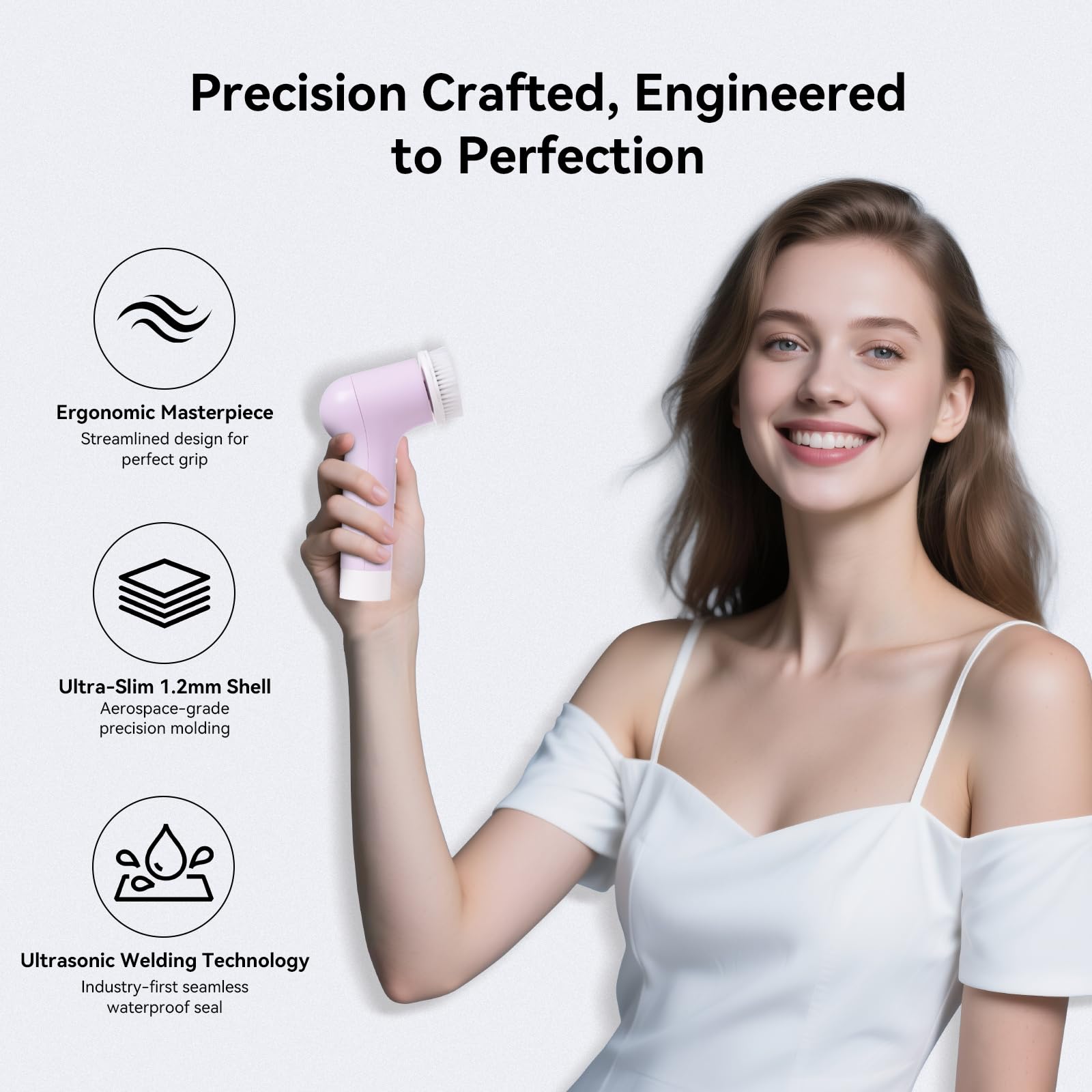Purtif portable travel-friendly case with heads stored for on-the-go skincare.