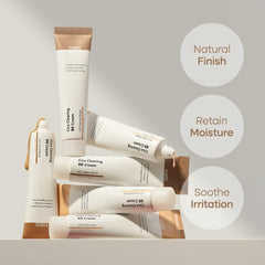 PURITO BB cream being blended on hand for even, natural-looking finish