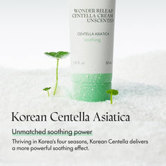 Purito Centella Unscented Cream jar close-up highlights creamy consistency ideal for sensitive skin