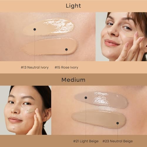 PURITO Cica Clearing BB Cream bottle pump demonstrates easy, controlled application.