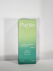 PURITO Damyang Bamboo extract close-up highlighting moisture boost.