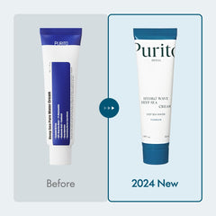 Purito Deep Sea Cream applied during routine for lightweight hydration.