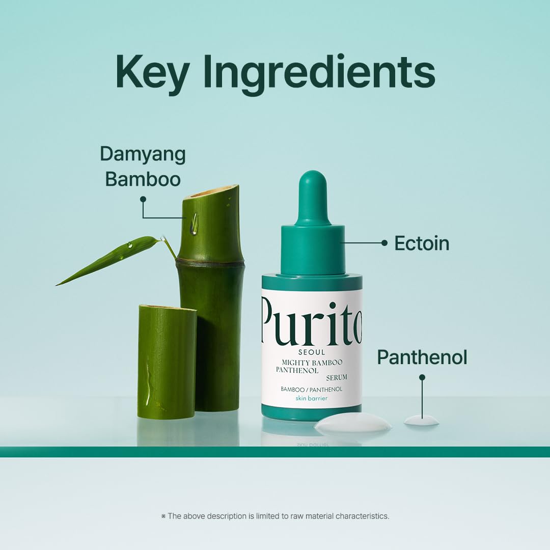 PURITO Dermatologist-tested hypoallergenic label for sensitive skin.