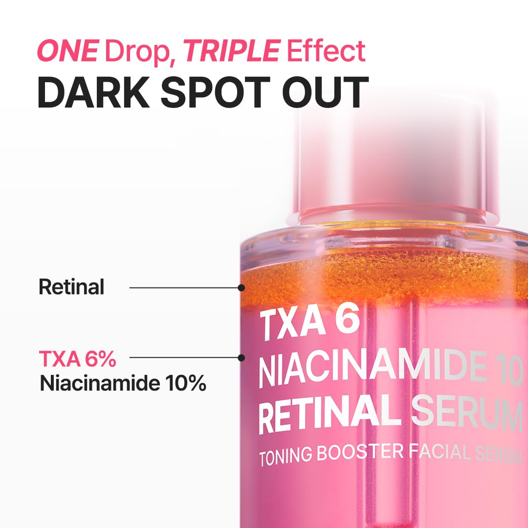 PURITO Encapsulated Retinal capsules image suggests faster spot reduction.