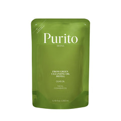 PURITO From Green cleansing oil refill bottle showing eco-friendly packaging for ongoing skincare