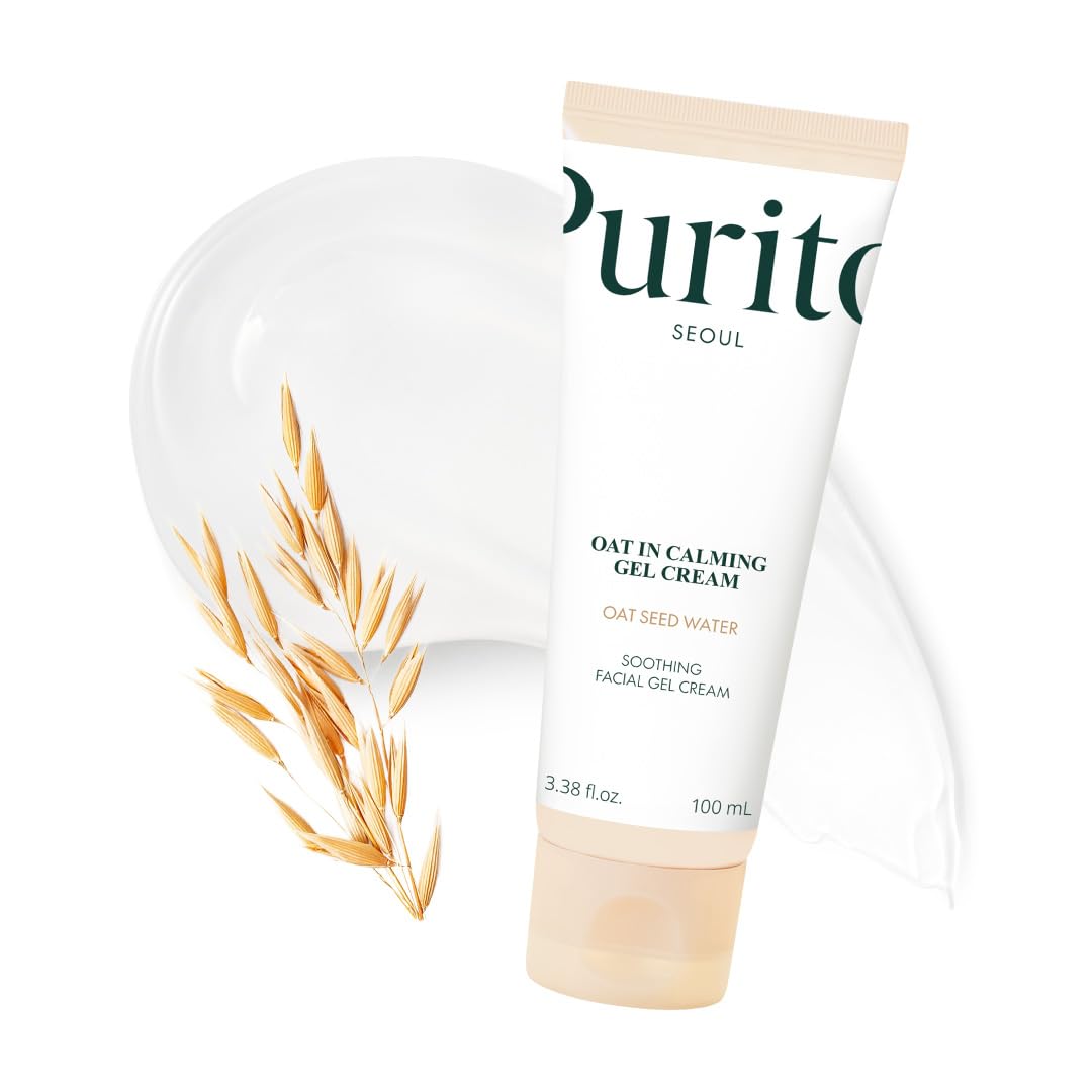 PURITO Oat In Calming Gel Cream packaging refresh highlights soothing care for sensitive skin