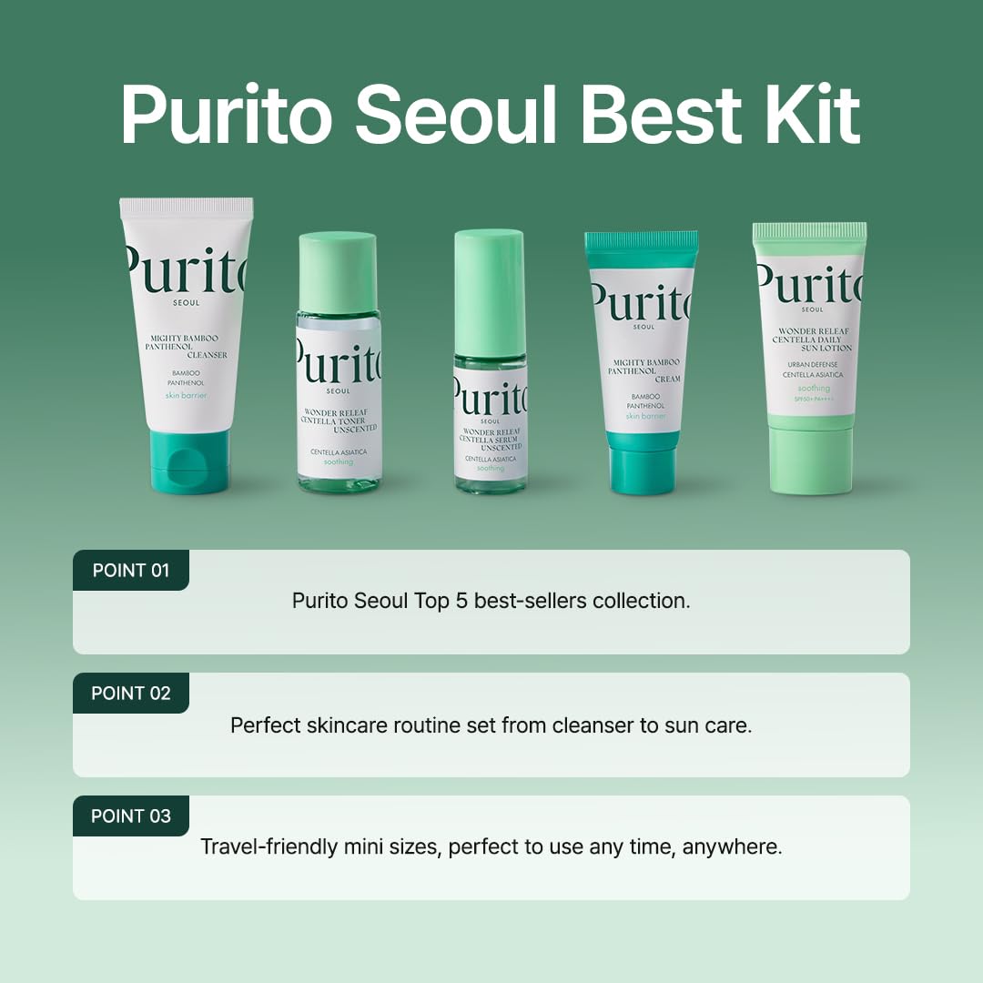 Purito Seoul Best Kit gift-ready box—appealing packaging for gifting skincare lovers.