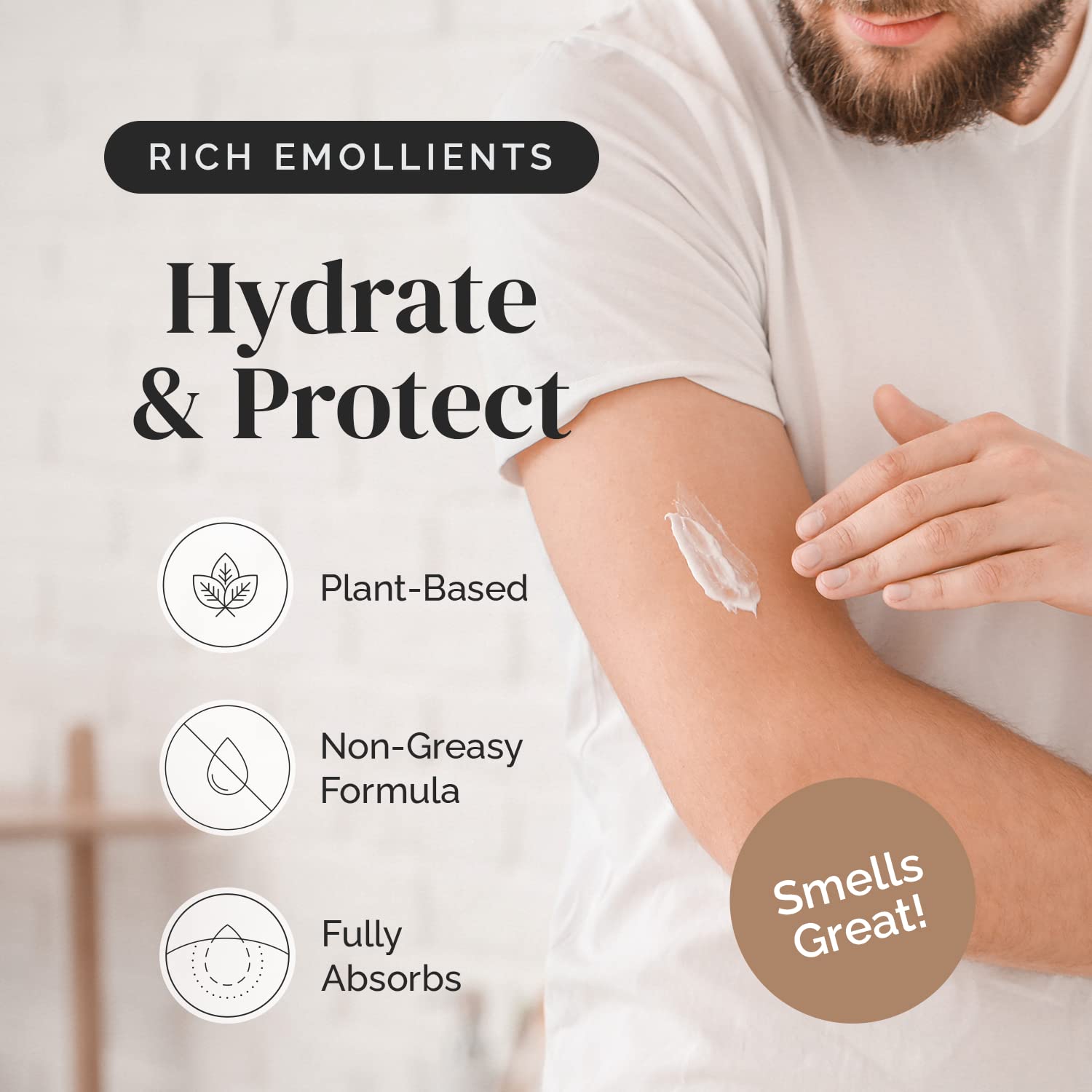 Puriya Intensive Moisturizer lightweight non-greasy cream absorbs quickly for daily routine.