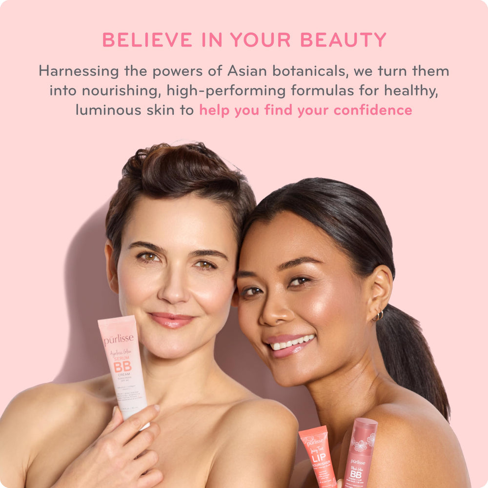 Purlisse cruelty-free label confirms ethical, vegan-friendly skincare.