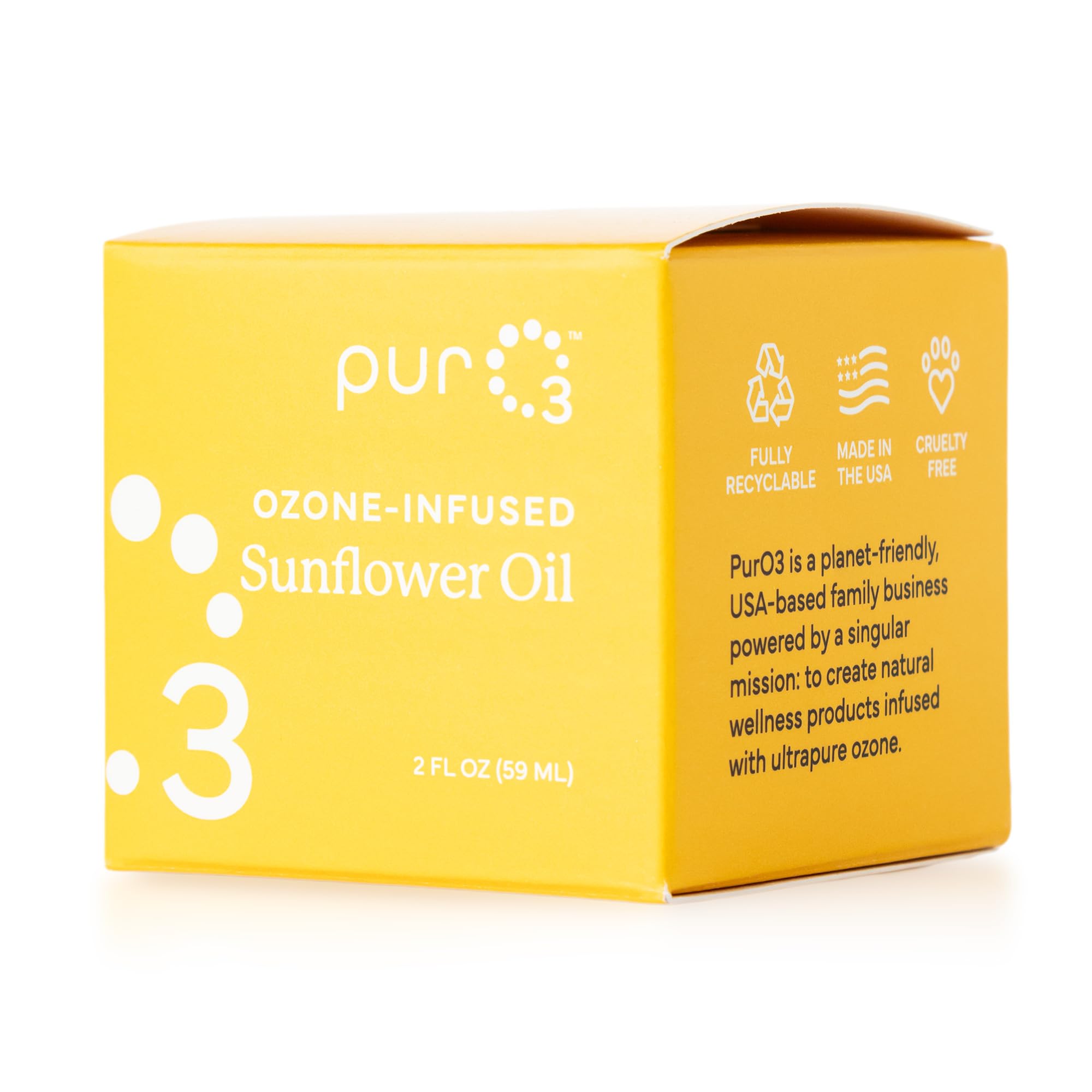 PurO3 application on elbow shows skin-softening potential in real-life routine.