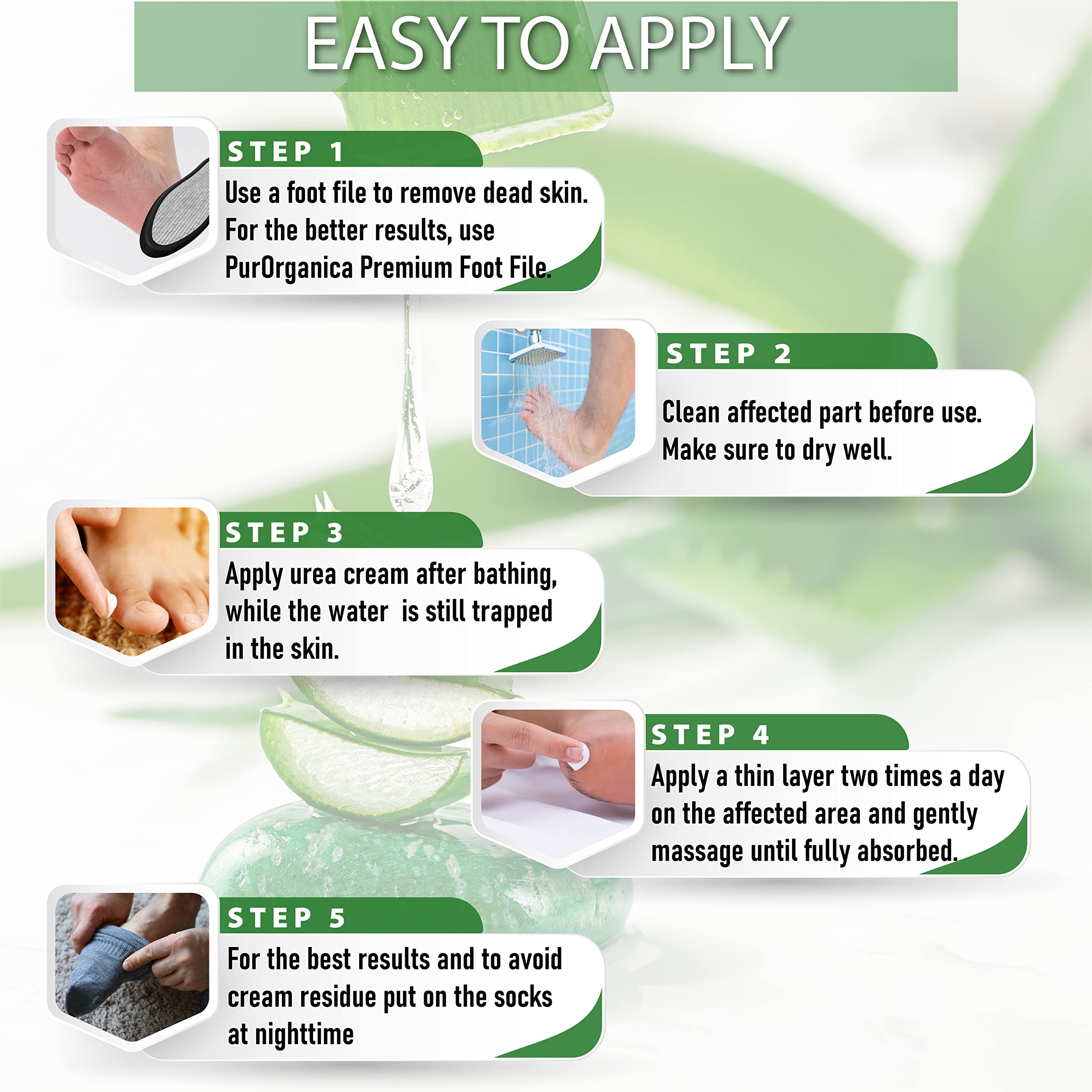 PurOrganica foot cream on feet ready for sandal season.