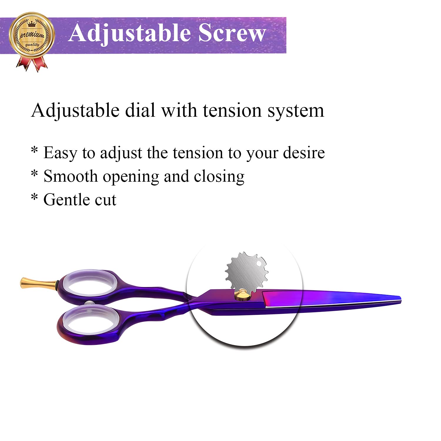 Purple Dragon comfortable grip handle designed for long sessions
