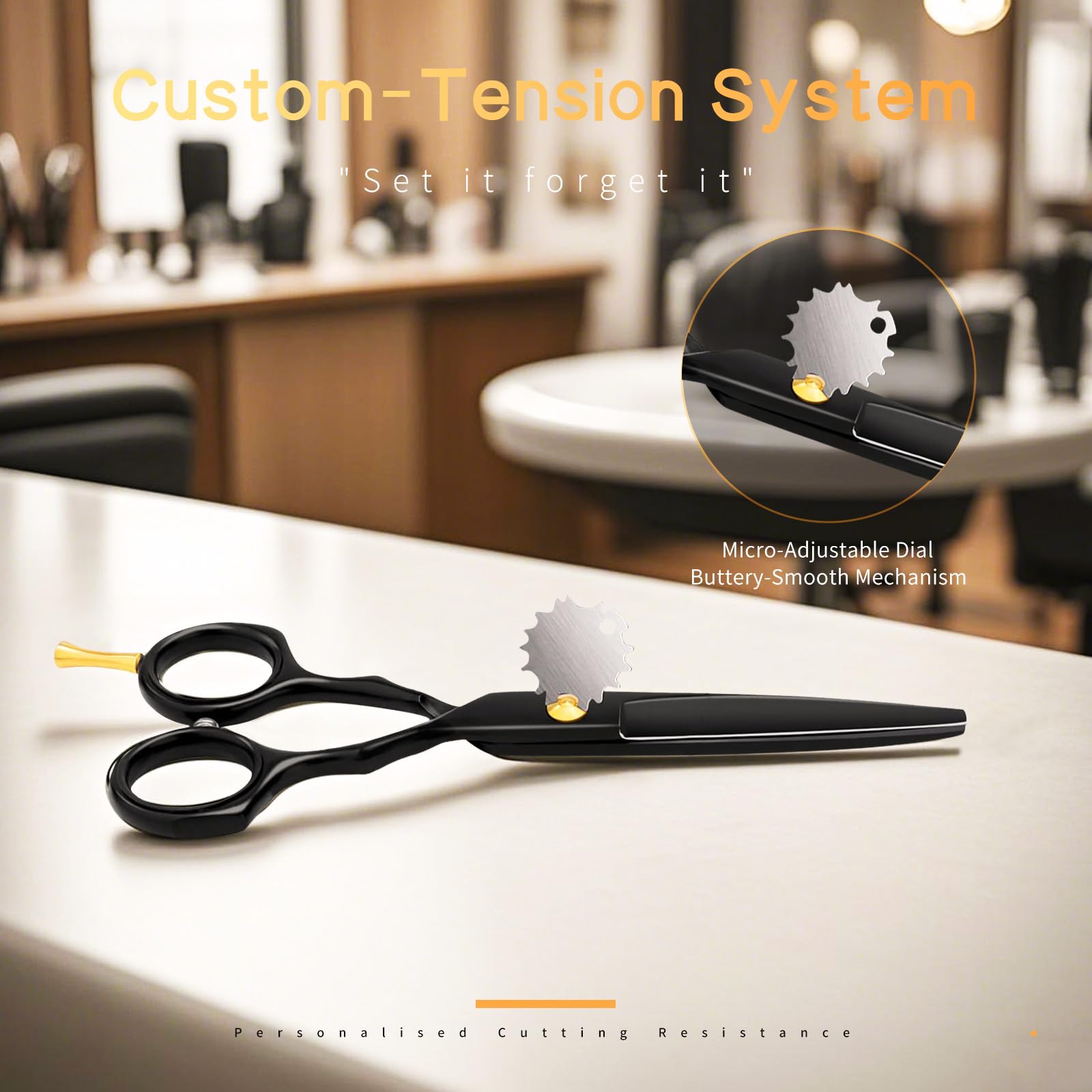 Purple Dragon leather scissors case provides premium storage and protection.