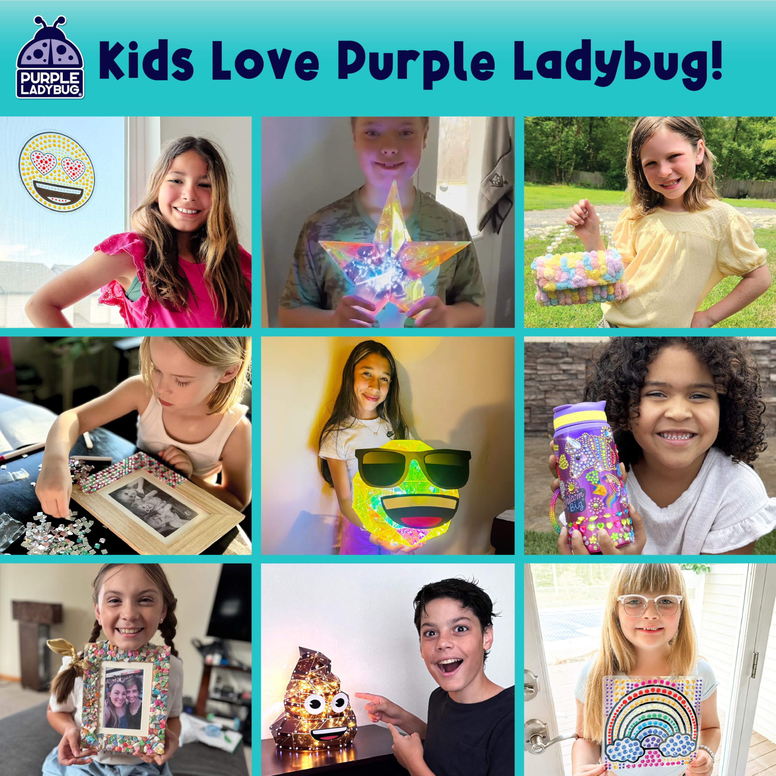 PURPLE LADYBUG DIY Lip Balm Kit gift-ready packaging supports easy holiday gifting.
