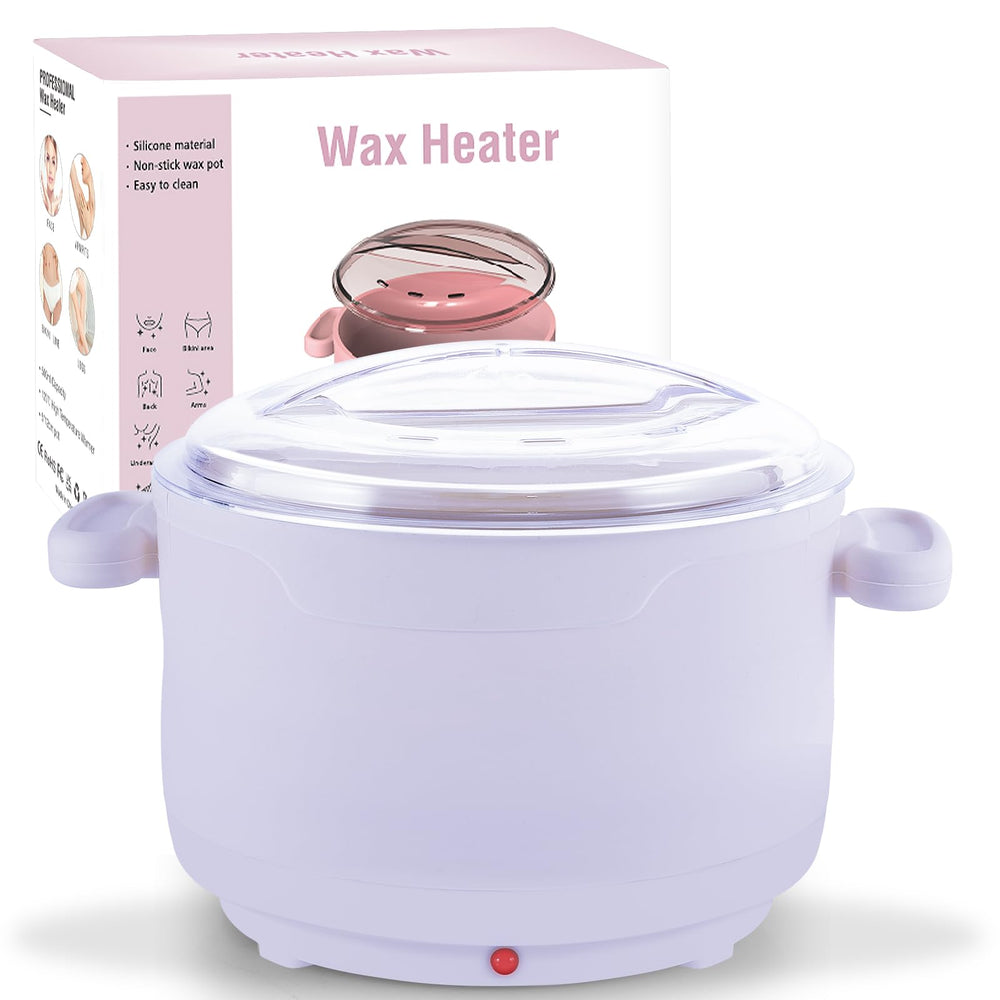 Purplesky wax warmer in a 16.9oz portable design enables on-the-go waxing sessions.