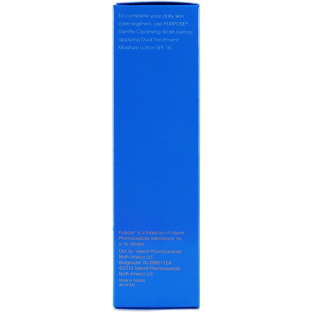 Purpose Dual Treatment Moisturizer SPF 10 2-pack cap-close image—secure packaging ideal for travel.