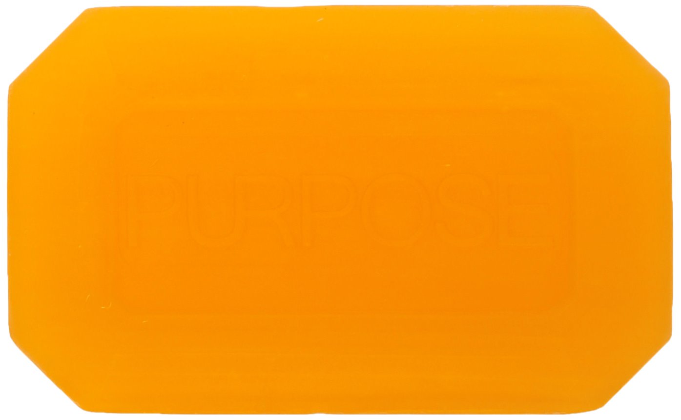 PURPOSE Gentle Cleansing Bar lather close-up highlights oil-free formula for refreshing wash