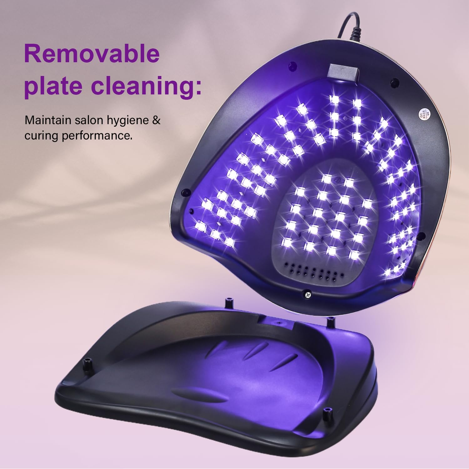 PUSHUJIA long-lasting LEDs delivering 50,000 hours of durable salon use.