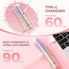 PVBKZ USB fast-charging design with long runtime for weeks of use