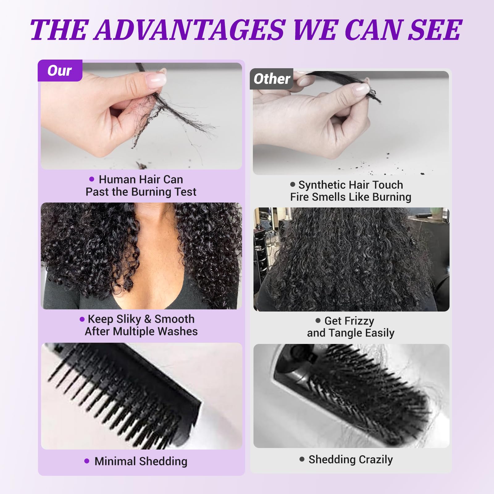PXCPXC Burmese curly bundles worn on model 18-inch for versatile daily looks.