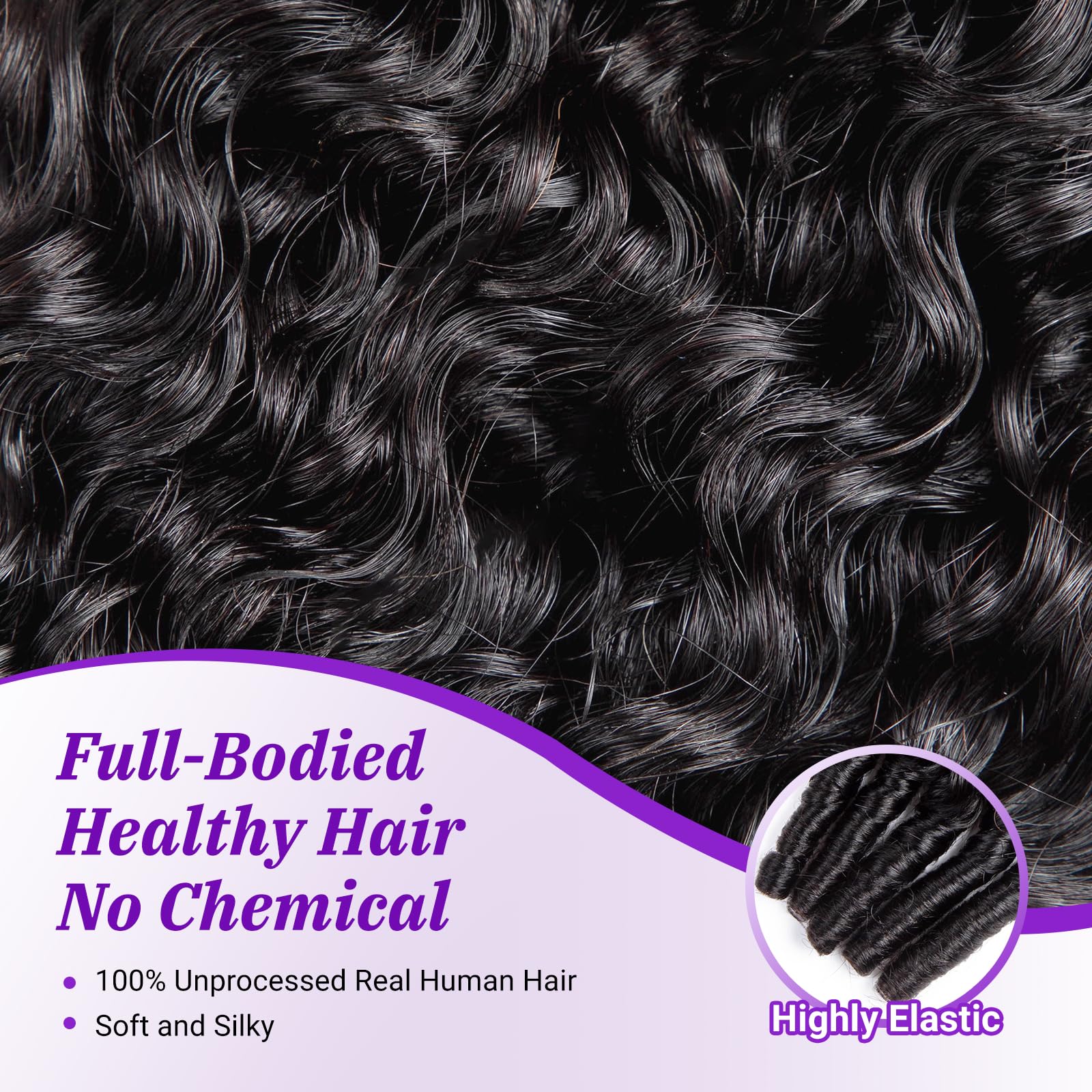 PXCPXC Burmese curly bundles weft density showcases fullness for natural-looking weave.