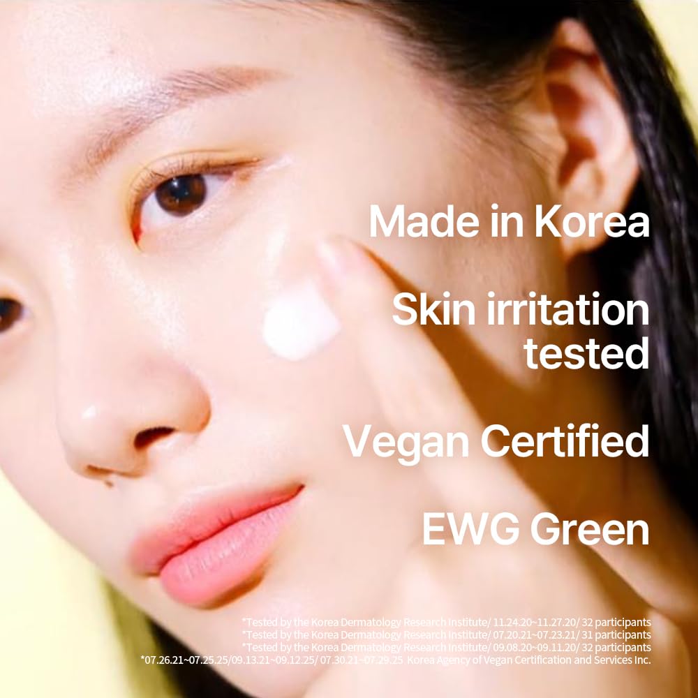Pyunkang Yul Calming Line routine shot suggests simple, effective skincare steps.