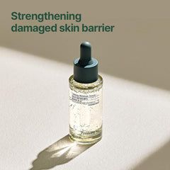 Pyunkang Yul serum texture shown with two peptides for deep hydration