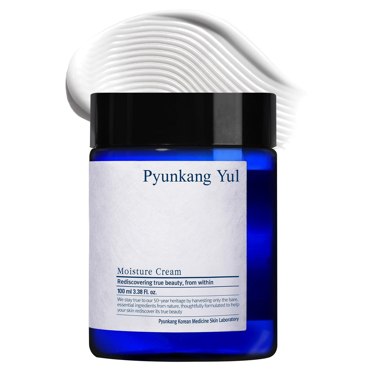 Pyunkang Yul Moisture Cream bottle for easy daily hydration.