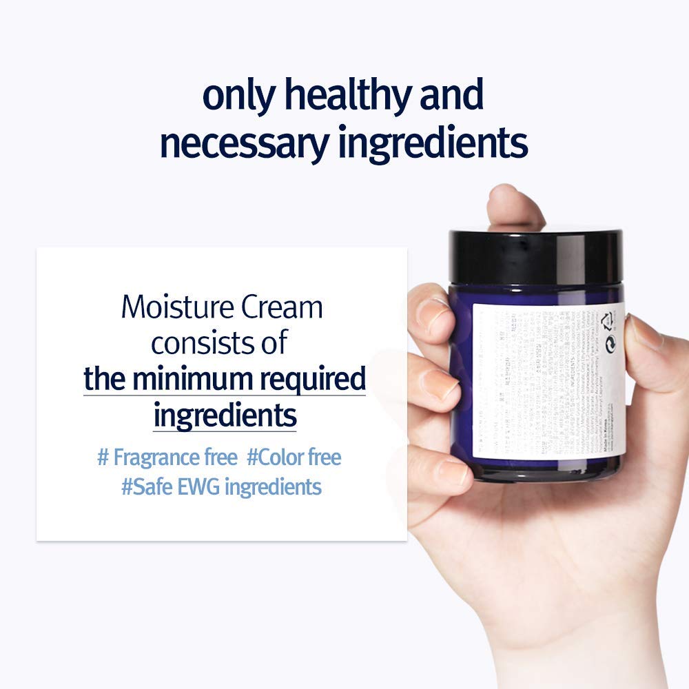 Pyunkang Yul Moisture Cream with jojoba oil balances moisture.