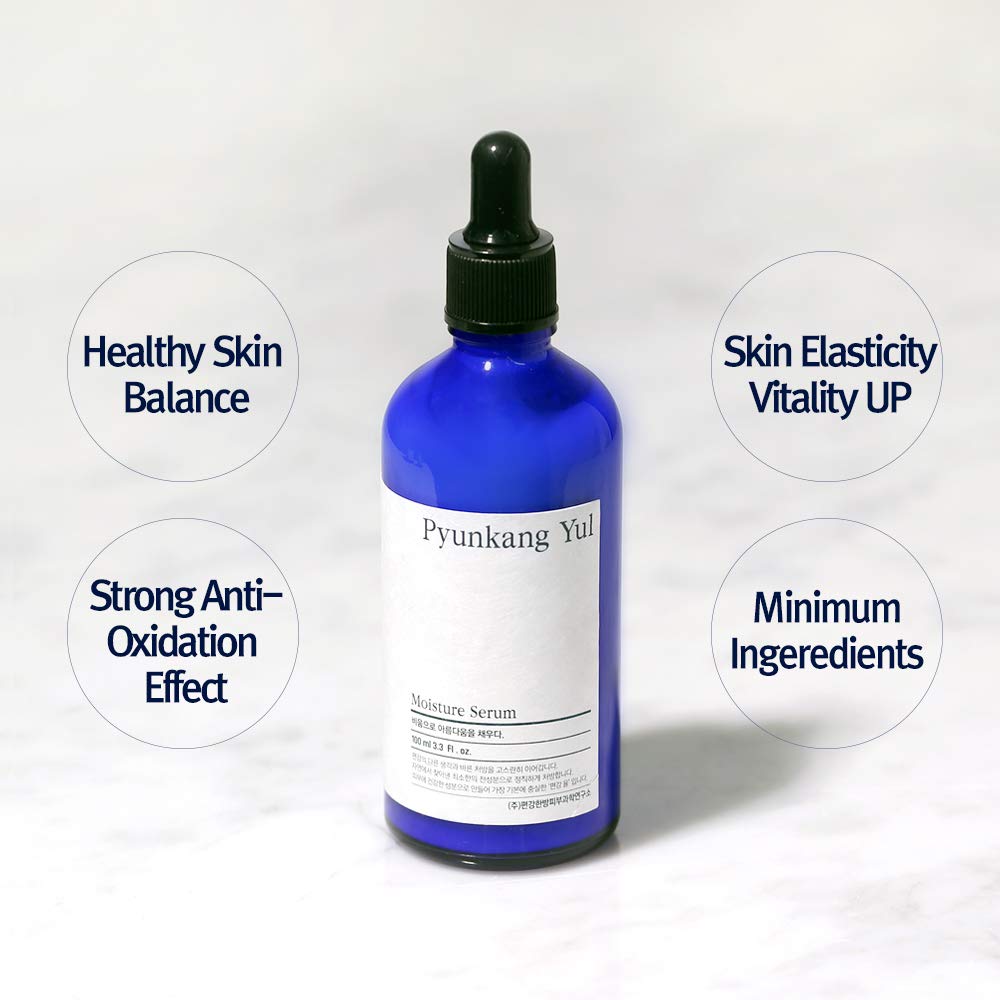 Pyunkang Yul Moisture Serum patch-test scene indicating safe use