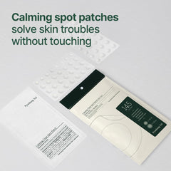 Pyunkang Yul calming patch applied on skin shows invisible fit